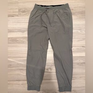 Men's Gray Lulu ABC Jogger Pants